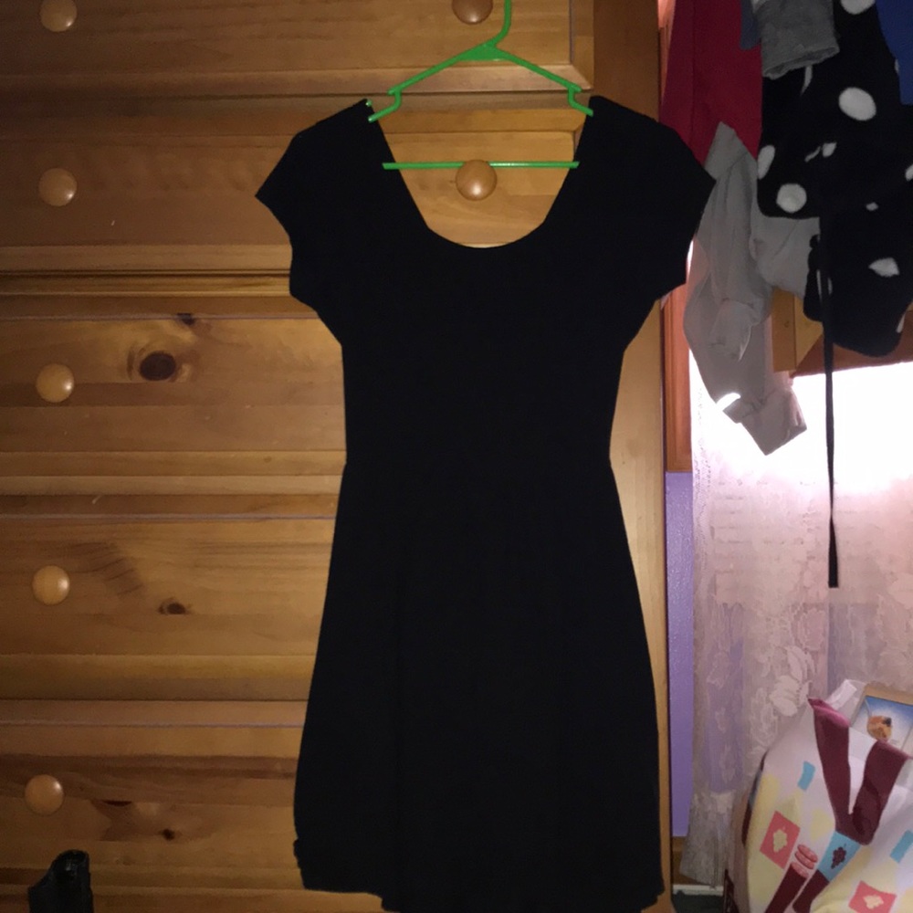 Black Skater Dress